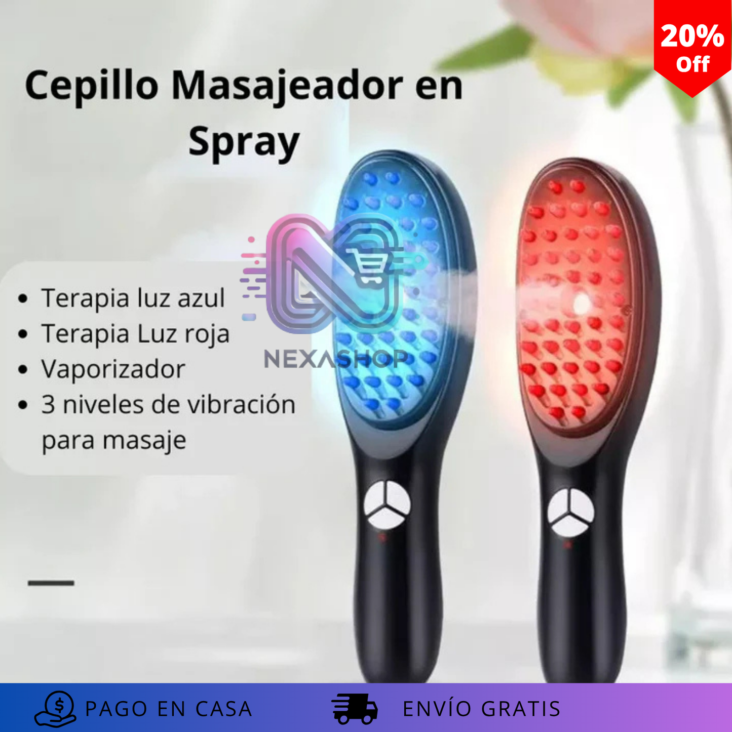 Cepillo Terapia Capilar