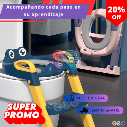 Escalera Inodoro Infantil Bacinica Baño