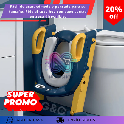 Escalera Inodoro Infantil Bacinica Baño
