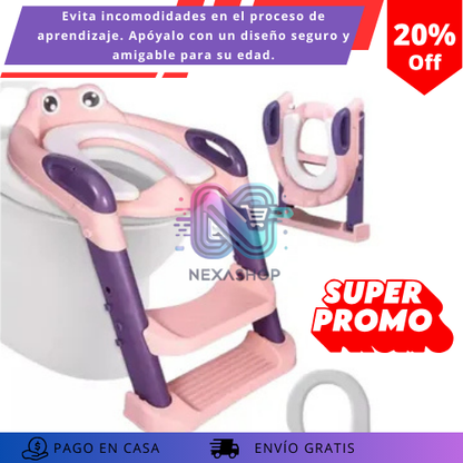 Escalera Inodoro Infantil Bacinica Baño